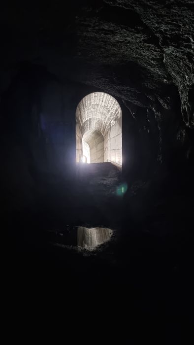 entrée française du tunnel
