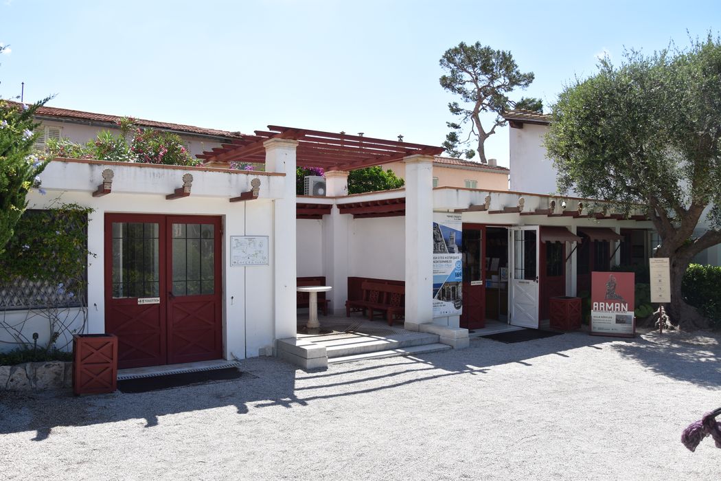 bâtiment annexe, façade ouest