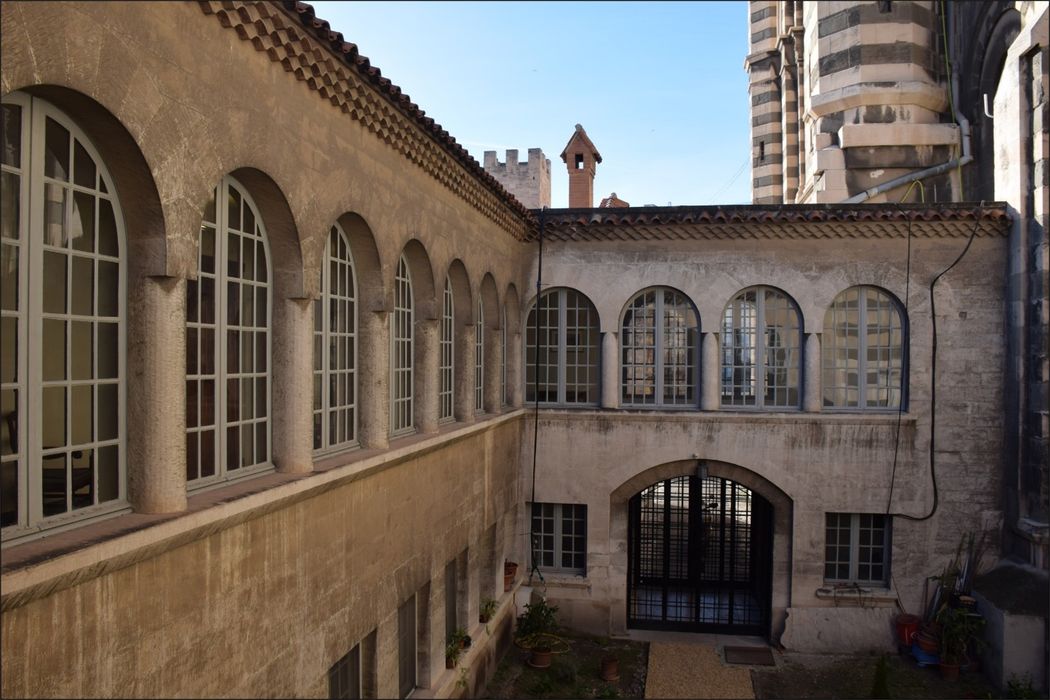 nouvelle sacristie, façades nord et ouest