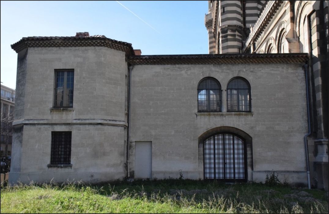 nouvelle sacristie, façade nord