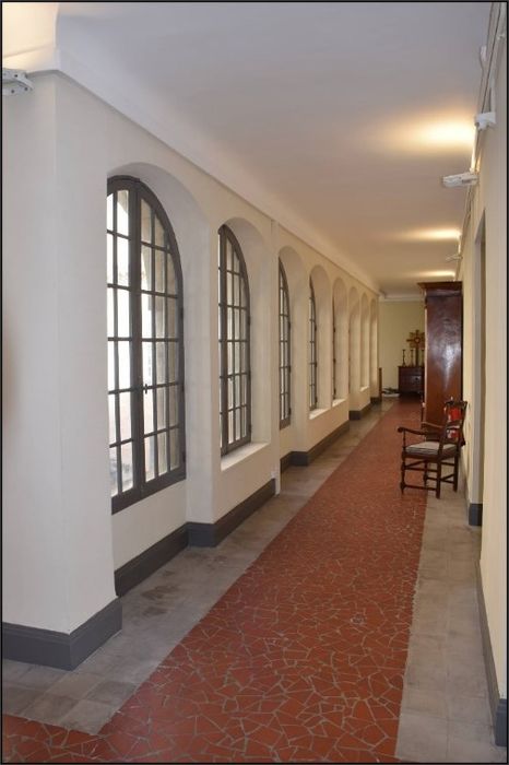 nouvelle sacristie, escalier nord-sud