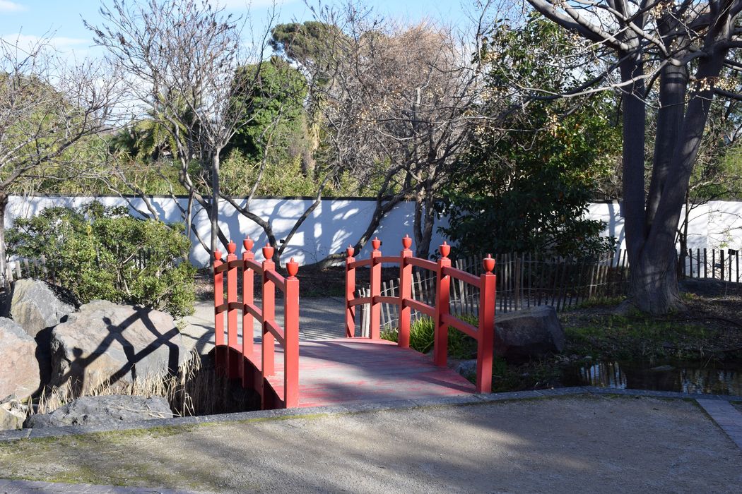 jardin japonais, pont