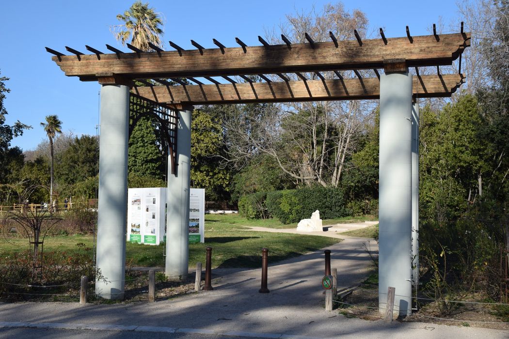 percola dans le parc