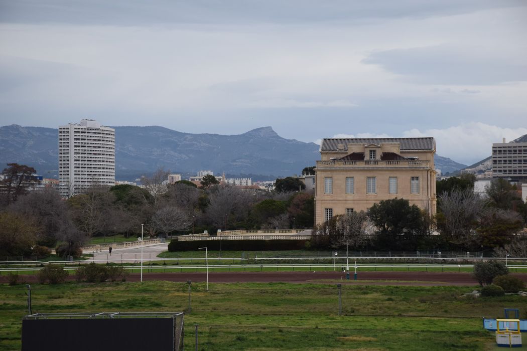 façade ouest du château
