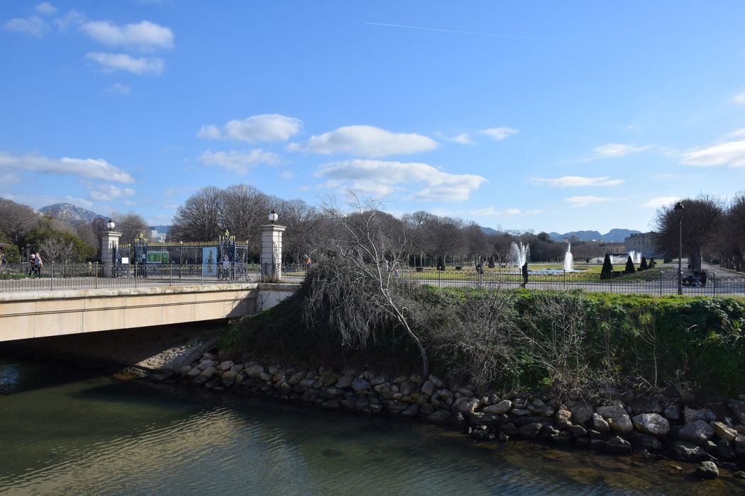 parc, grande perspective nord-sud