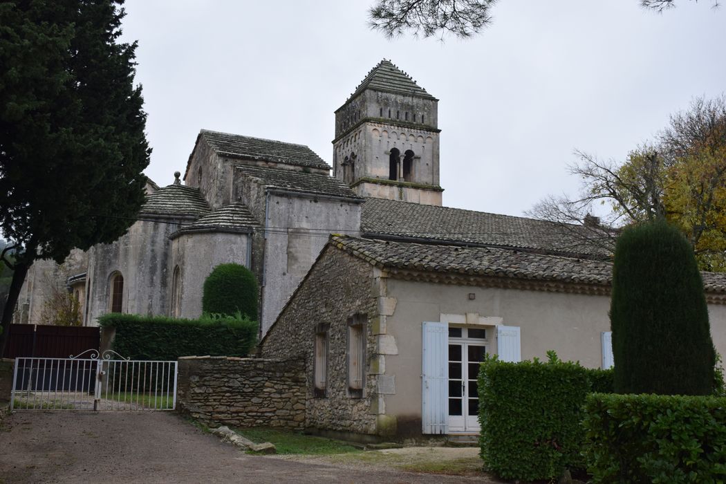 église, vue partielle du chevet