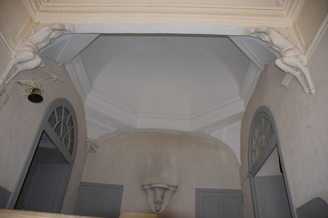 escalier d’honneur, dernier palier