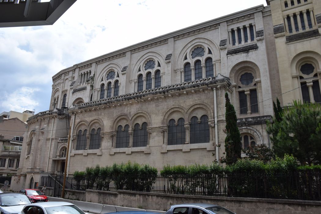 façade latérale nord