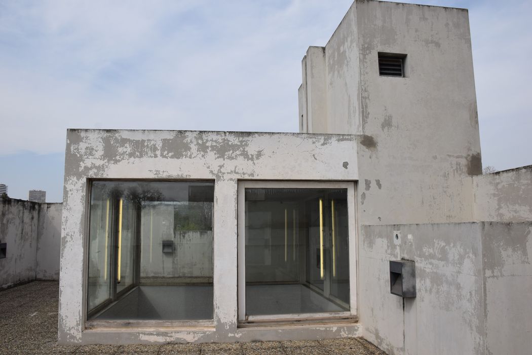 vue partielle des façades