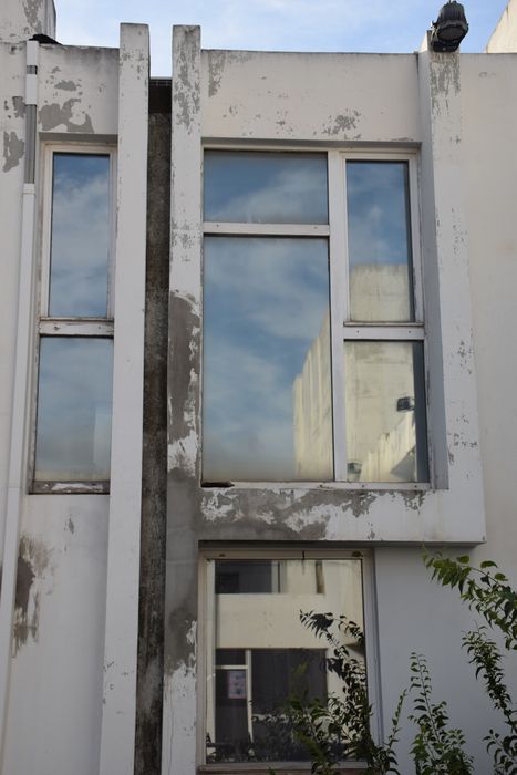 vue partielle des façades