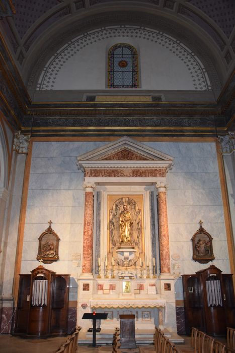 retable, statue : Saint Joseph