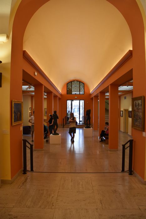 espace muséal, vue partielle