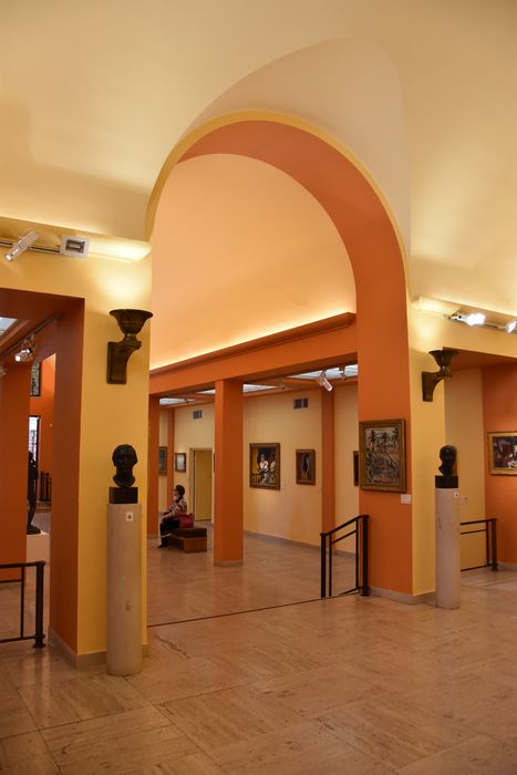 espace muséal, vue partielle