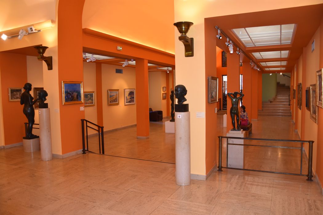 espace muséal, vue partielle