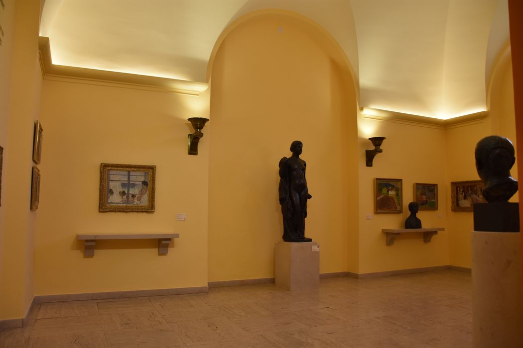 espace muséal, vue partielle
