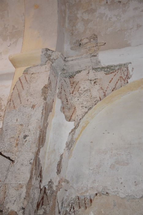 espace intérieur, peinture monumentale (fragments)