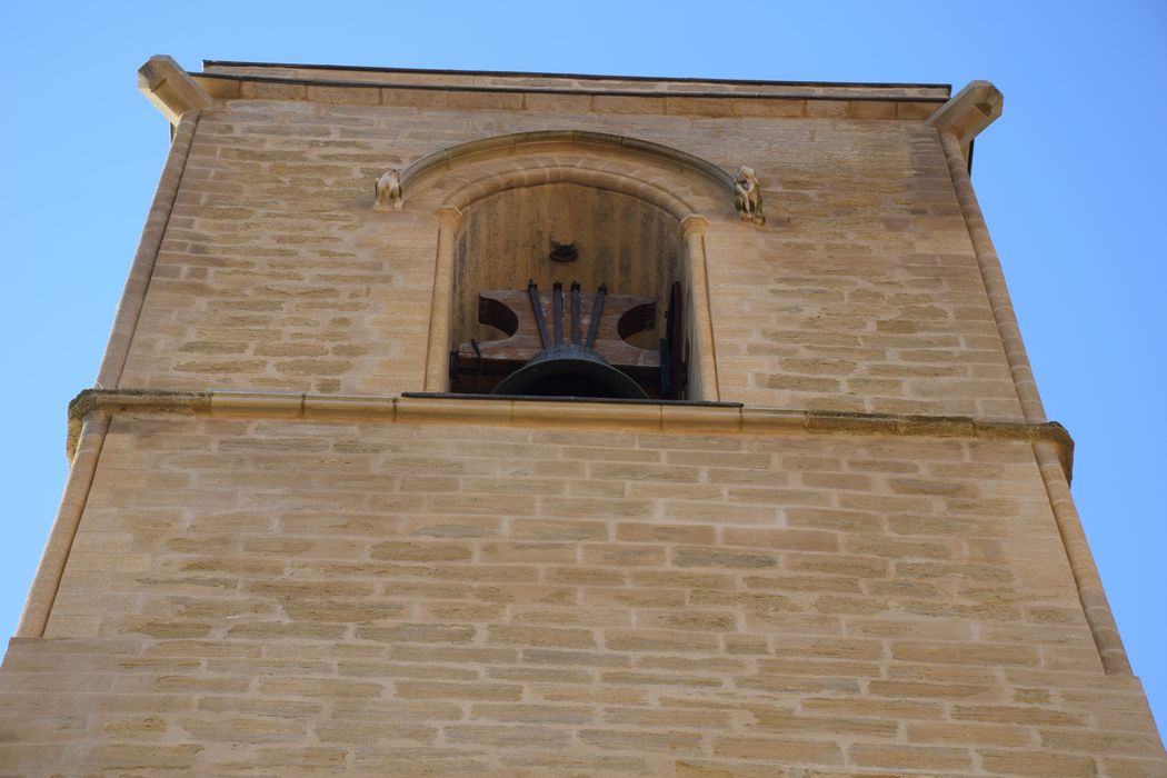 clocher, élévation est, vue partielle