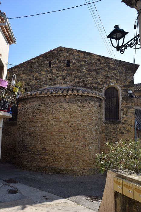 chevet orienté au Nord de l’ancienne chapelle des Pénitents