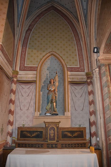 autel secondaire, statue : Jeanne d’Arc