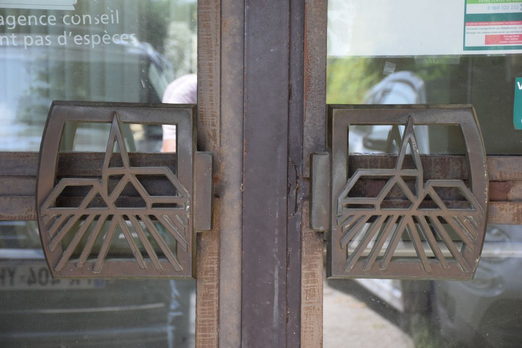 porte d’accès, détail