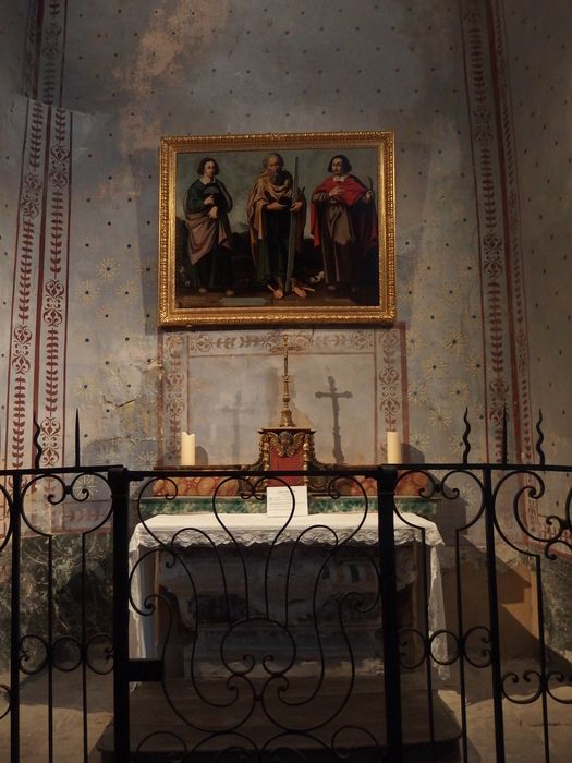 tableau : Saint Crépin, saint Simon et saint Crépinien
