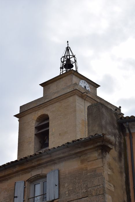 clocher, vue partielle