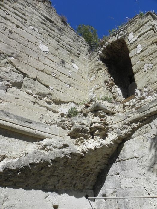 vue partielle des vestiges