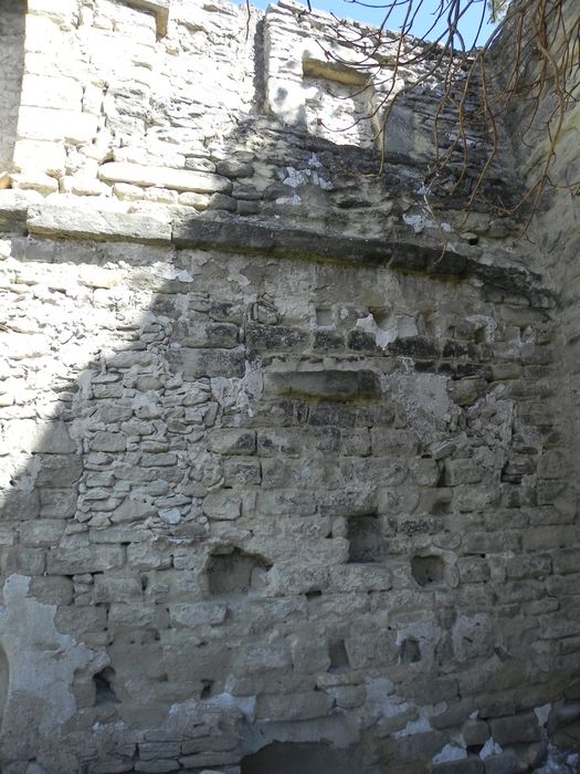 vue partielle des vestiges