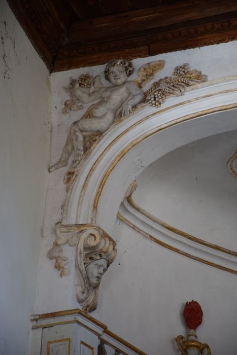 choeur, détail de l’arc triomphal