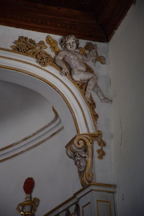 choeur, détail de l’arc triomphal