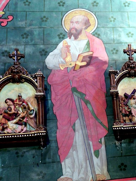 nef, peinture monumentale : Saint Paul