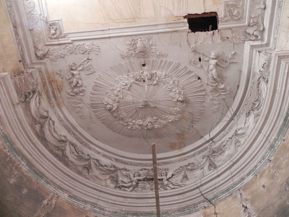 abside du choeur, détail du décor