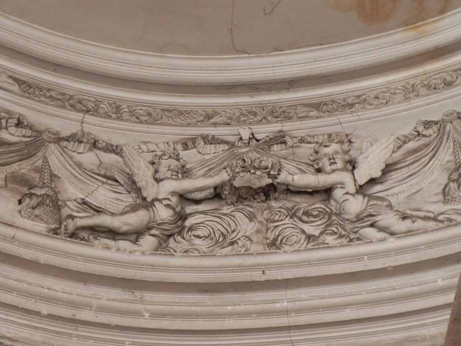 abside du choeur, détail du décor