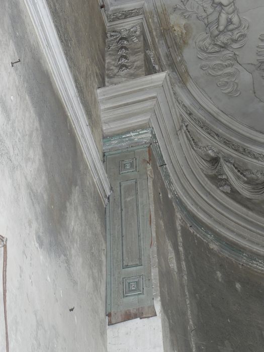 abside du choeur, détail du décor