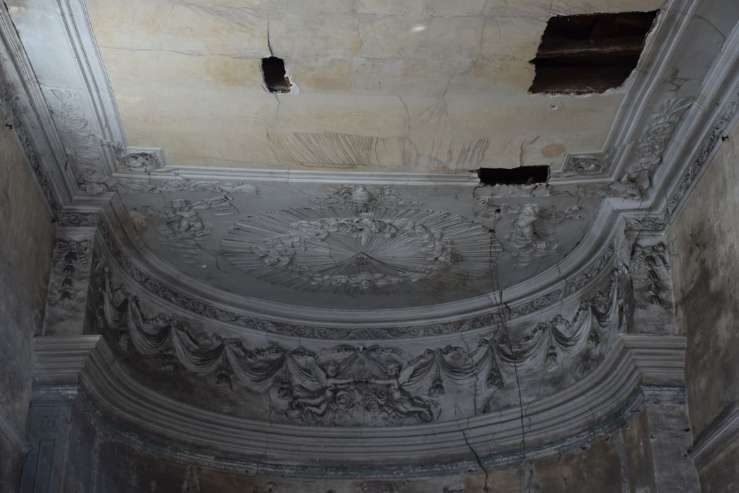 abside du choeur, détail du décor