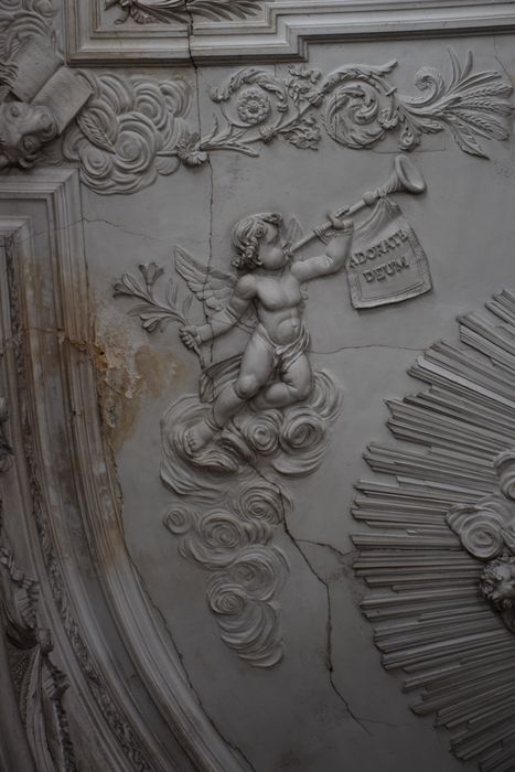 abside du choeur, détail du décor