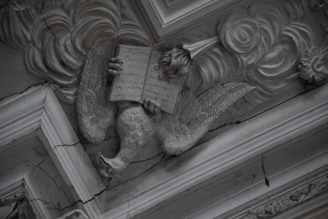 abside du choeur, détail du décor