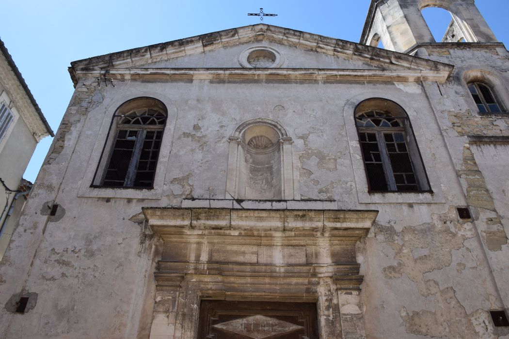 façade nord, vue partielle