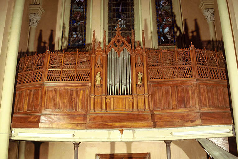 La tribune d'orgue.