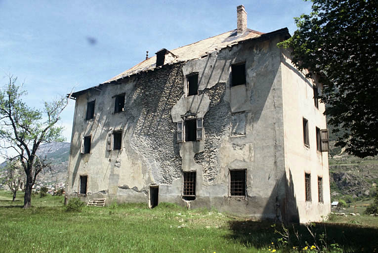 Maison de maître, depuis le sud-ouest.