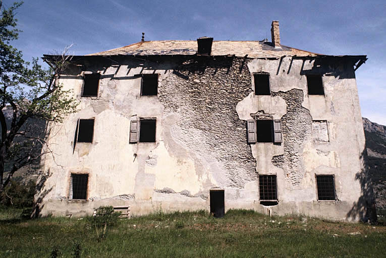 Maison de maître, façade ouest.