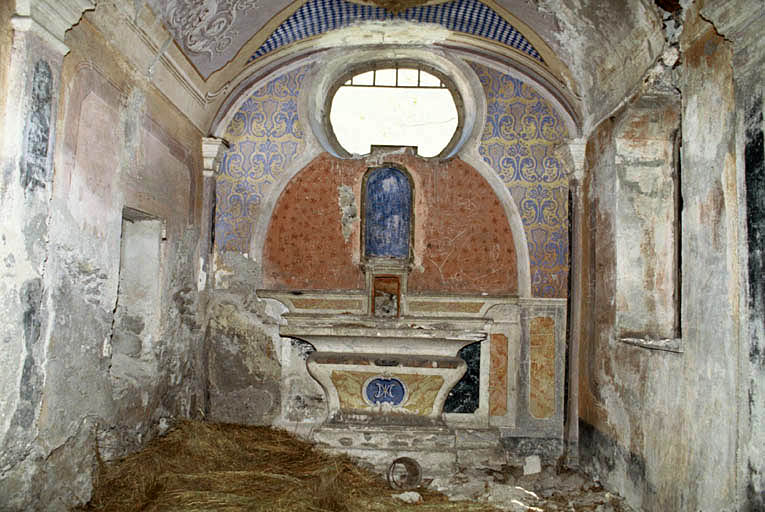 Chapelle, vue vers le choeur.