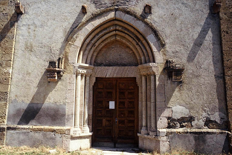 Façade occidentale, portail.