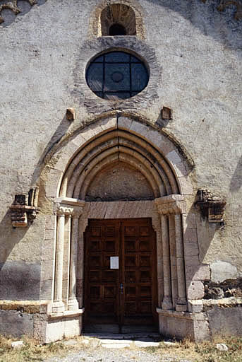 Façade occidentale, portail.