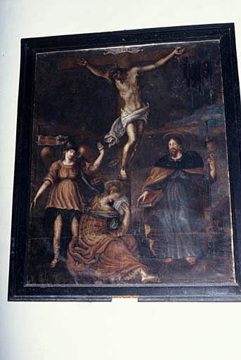 Tableau, bras sud du transept.