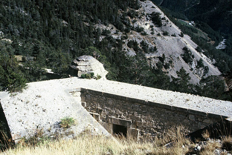 Galerie et échauguette.