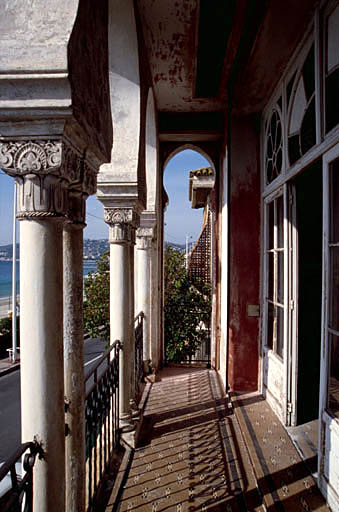 Loggia vue vers l'ouest.