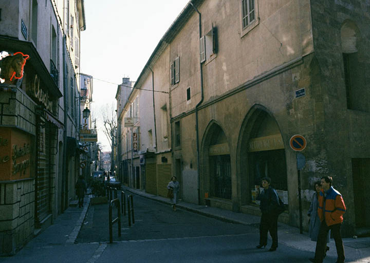 Vue de la façade est, rue de la Masse.