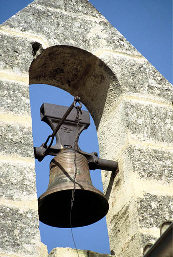 Vue de la façade sud, détail du clocheton.