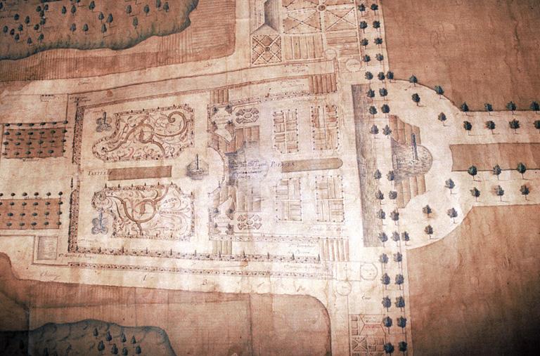 Vue du plan de 1751.